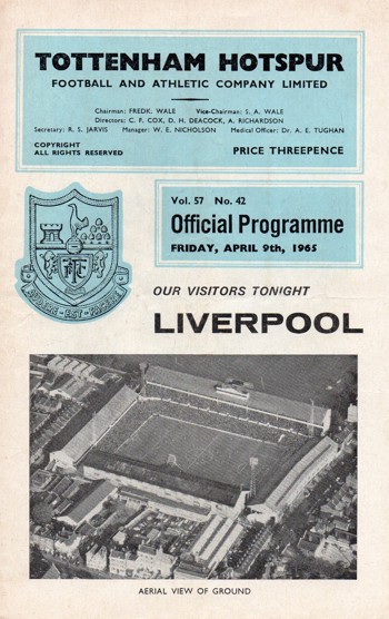 Match programme